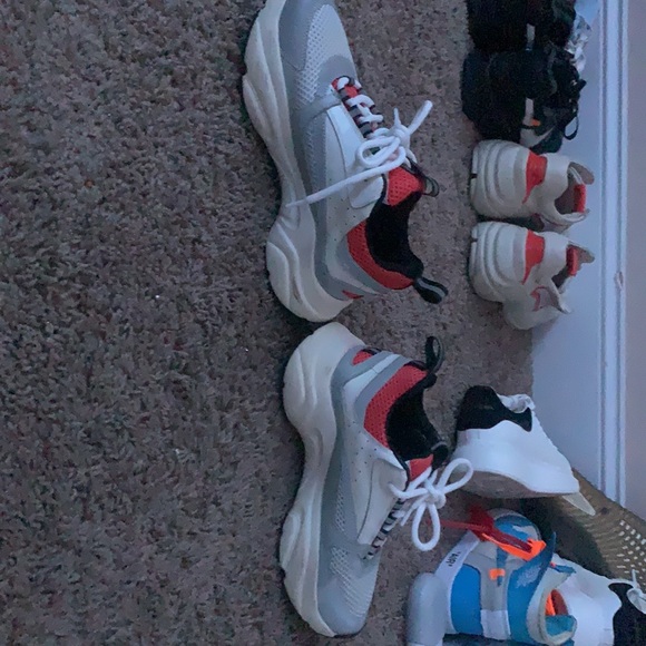 Red,white,silver authenticated Dior shoes - Picture 4 of 5